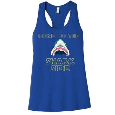 Come To The Shark Side Women's Racerback Tank