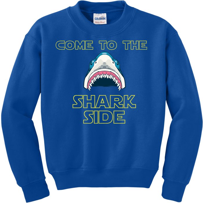 Come To The Shark Side Kids Sweatshirt