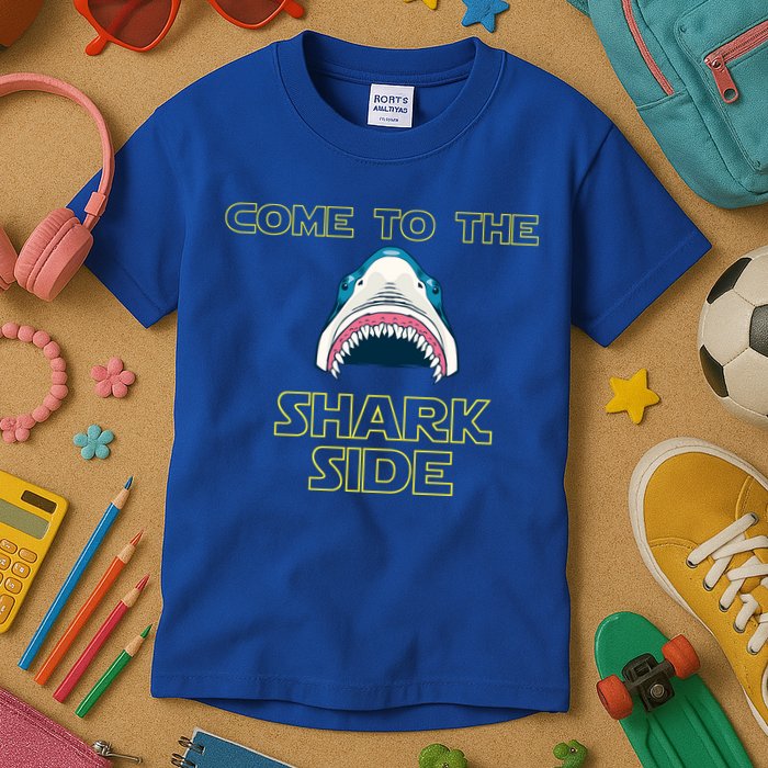 Come To The Shark Side Kids T-Shirt