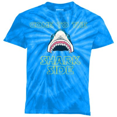 Come To The Shark Side Kids Tie-Dye T-Shirt