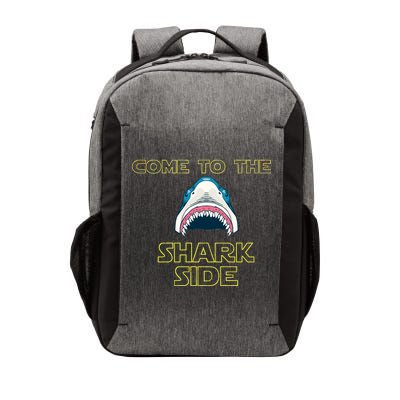 Come To The Shark Side Vector Backpack