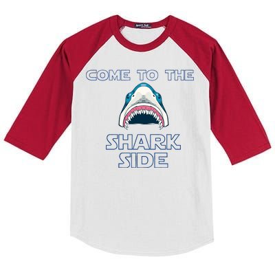 Come To The Shark Side Kids Colorblock Raglan Jersey