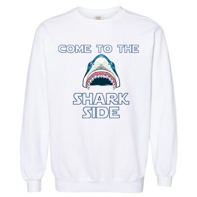 Come To The Shark Side Garment-Dyed Sweatshirt