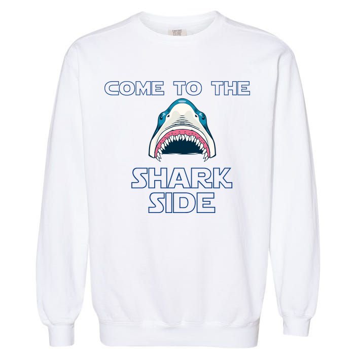 Come To The Shark Side Garment-Dyed Sweatshirt