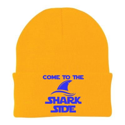 Come To The Shark Side Funny Knit Cap Winter Beanie