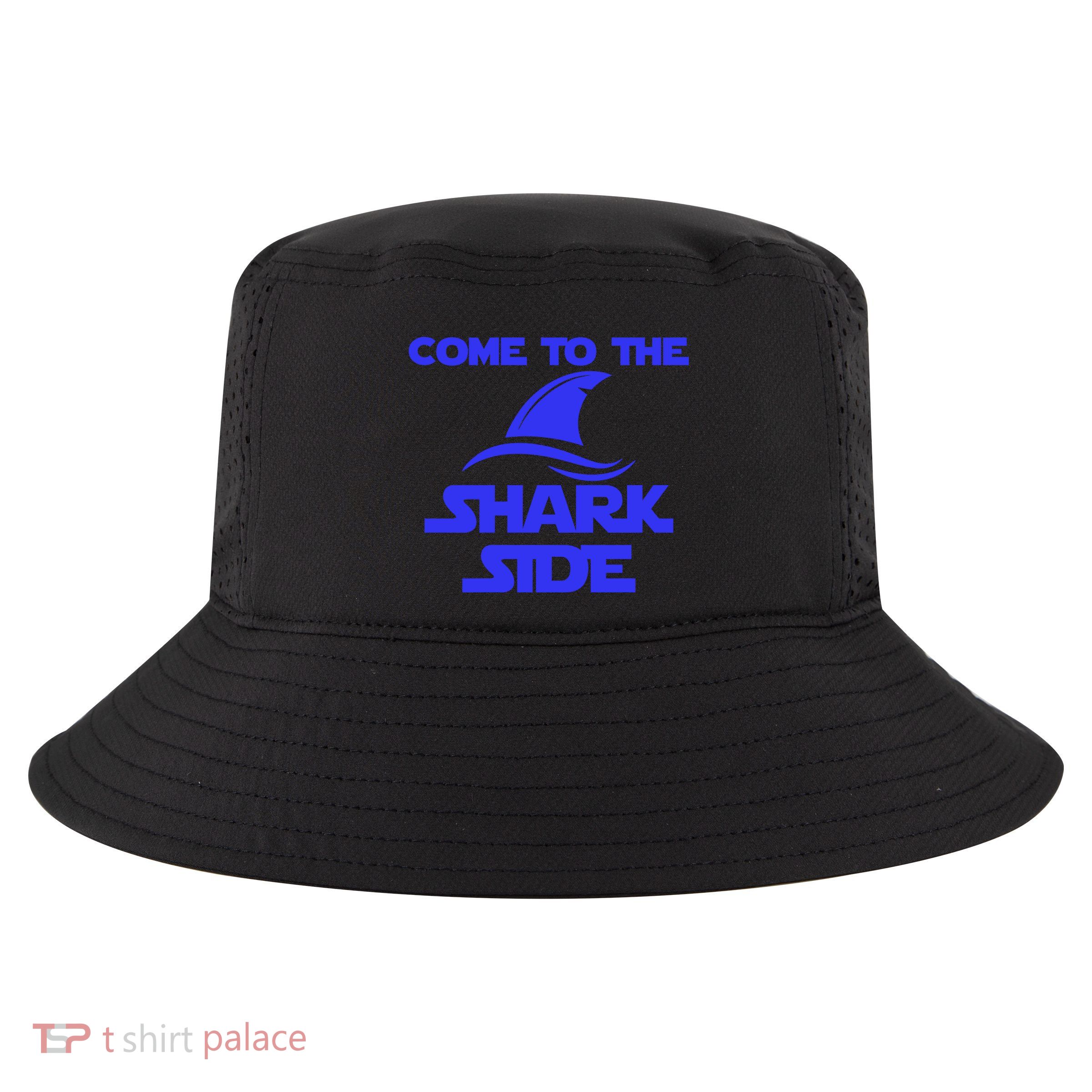 Come To The Shark Side Funny Cool Comfort Performance Bucket Hat