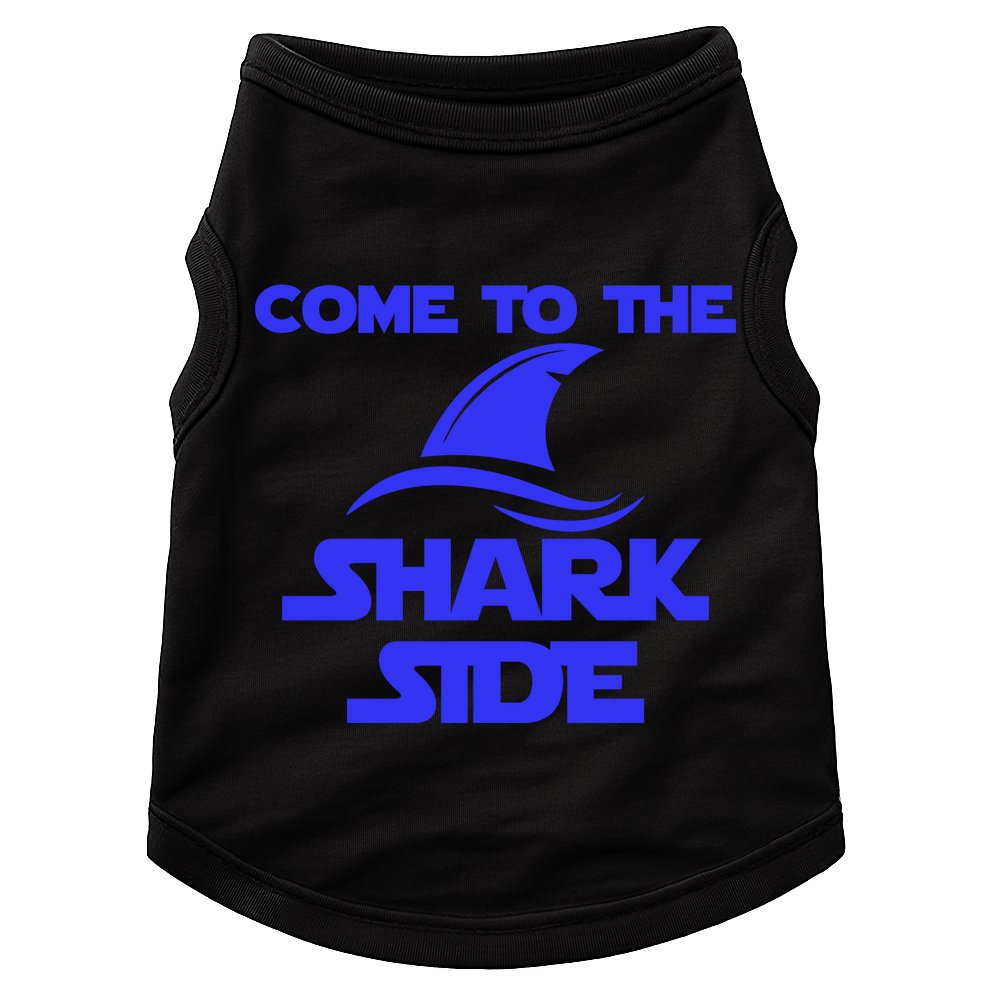 Come To The Shark Side Funny Doggie Tank