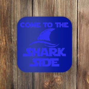 Come To The Shark Side Funny Coaster