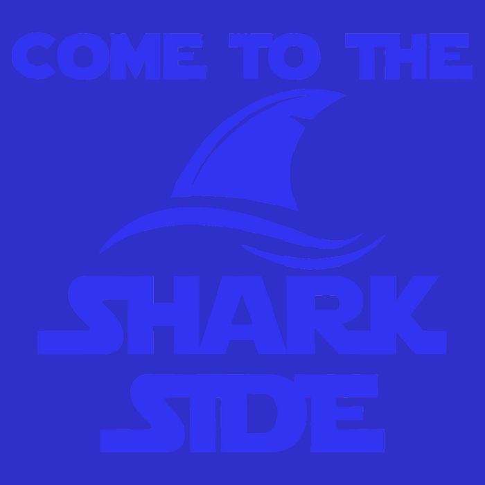Come To The Shark Side Funny Magnet