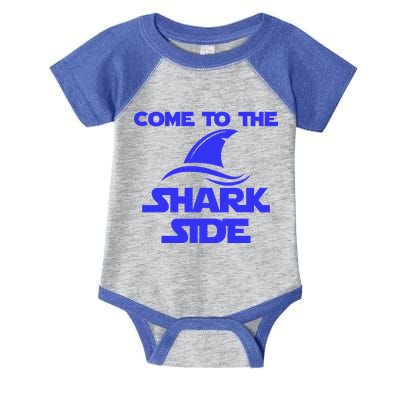 Come To The Shark Side Funny Infant Baby Jersey Bodysuit