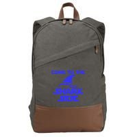 Come To The Shark Side Funny Cotton Canvas Backpack