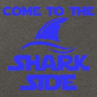 Come To The Shark Side Funny Cotton Canvas Backpack