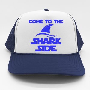 Come To The Shark Side Funny Trucker Hat