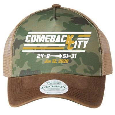 Comeback City Kansas City Football Legacy Tie Dye Trucker Hat