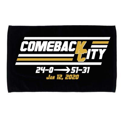 Comeback City Kansas City Football Microfiber Hand Towel