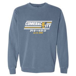 Comeback City Kansas City Football Garment-Dyed Sweatshirt