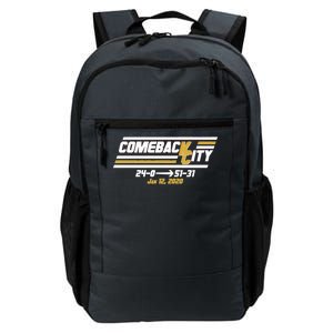 Comeback City Kansas City Football Daily Commute Backpack