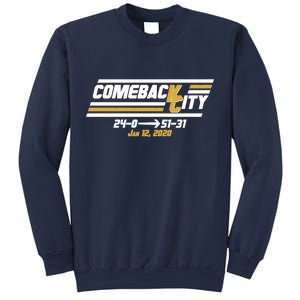 Comeback City Kansas City Football Sweatshirt