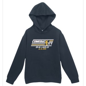 Comeback City Kansas City Football Urban Pullover Hoodie