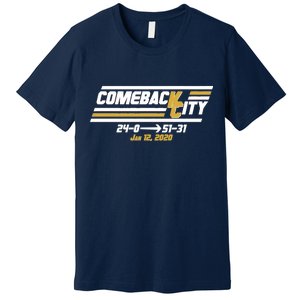 Comeback City Kansas City Football Premium T-Shirt