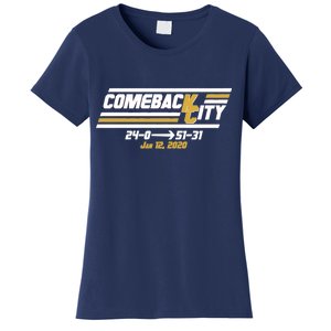 Comeback City Kansas City Football Women's T-Shirt