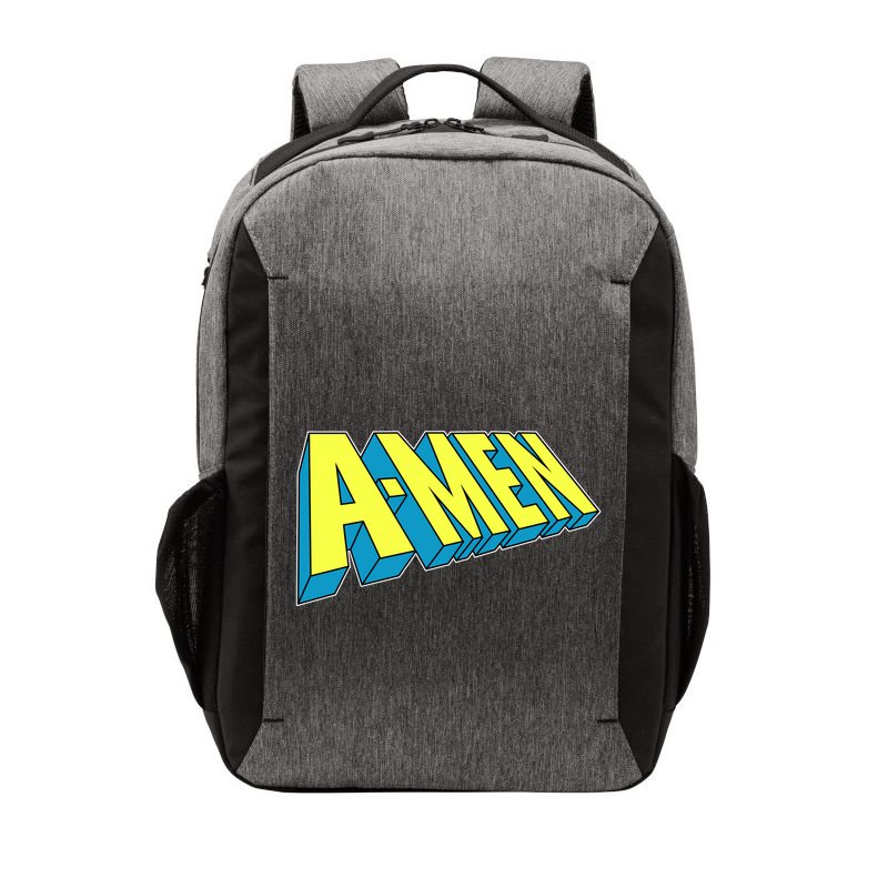 Comic Superhero Styled A-MEN  Vector Backpack