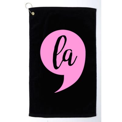 Comma La Kamala Harris Vote 2020 Election Platinum Collection Golf Towel