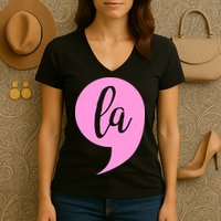 Comma La Kamala Harris Vote 2020 Election Women's V-Neck T-Shirt