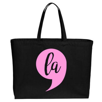 Comma La Kamala Harris Vote 2020 Election Cotton Canvas Jumbo Tote