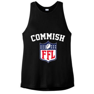 Commish FFL Ladies PosiCharge Tri-Blend Wicking Tank