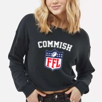 Commish FFL Cropped Pullover Crew