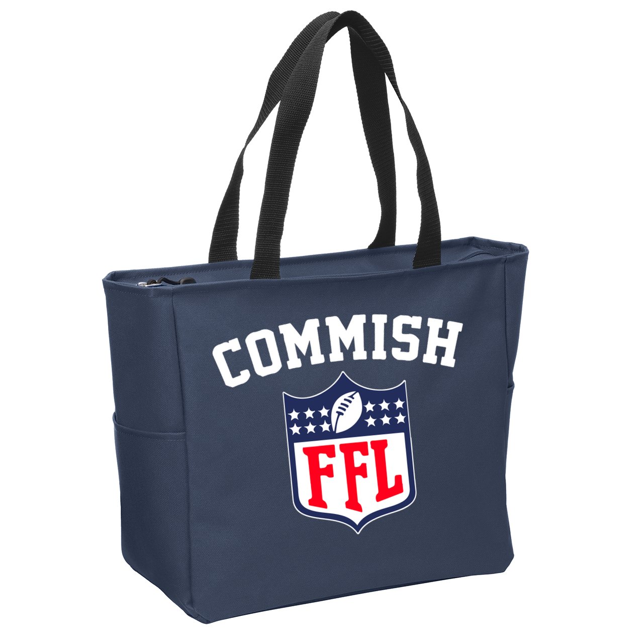 Commish FFL Zip Tote Bag