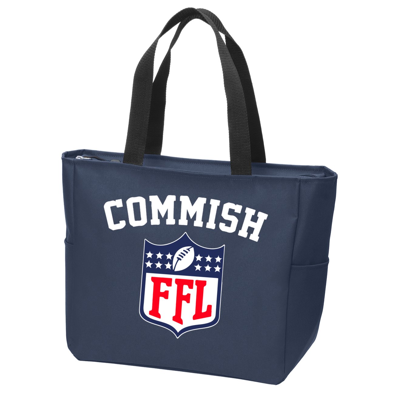 Commish FFL Zip Tote Bag
