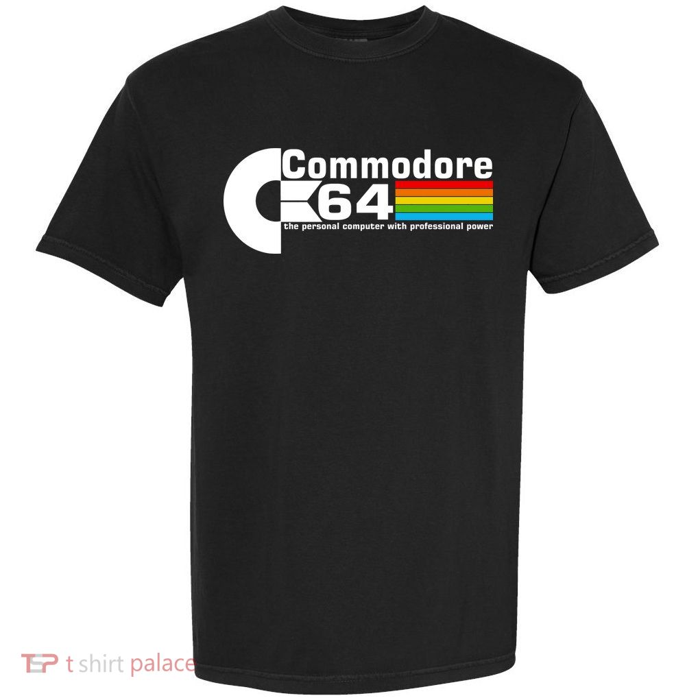 Commodore 64 Retro Computer Garment-Dyed Heavyweight T-Shirt