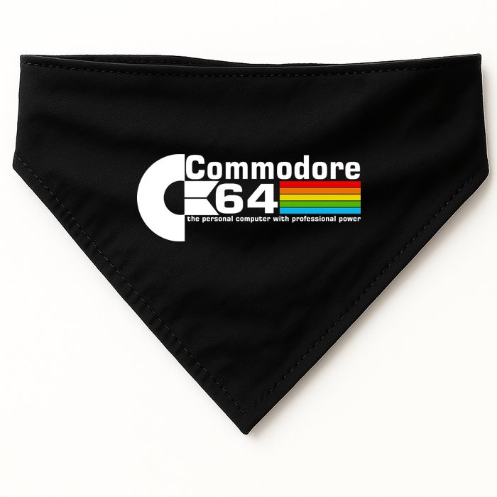 Commodore 64 Retro Computer USA-Made Doggie Bandana