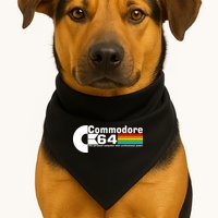 Commodore 64 Retro Computer USA-Made Doggie Bandana