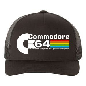 Commodore 64 Retro Computer Yupoong Adult 5-Panel Trucker Hat