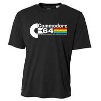 Commodore 64 Retro Computer Cooling Performance Crew T-Shirt