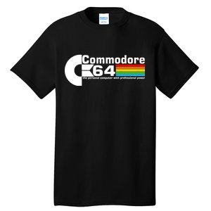 Commodore 64 Retro Computer Tall T-Shirt