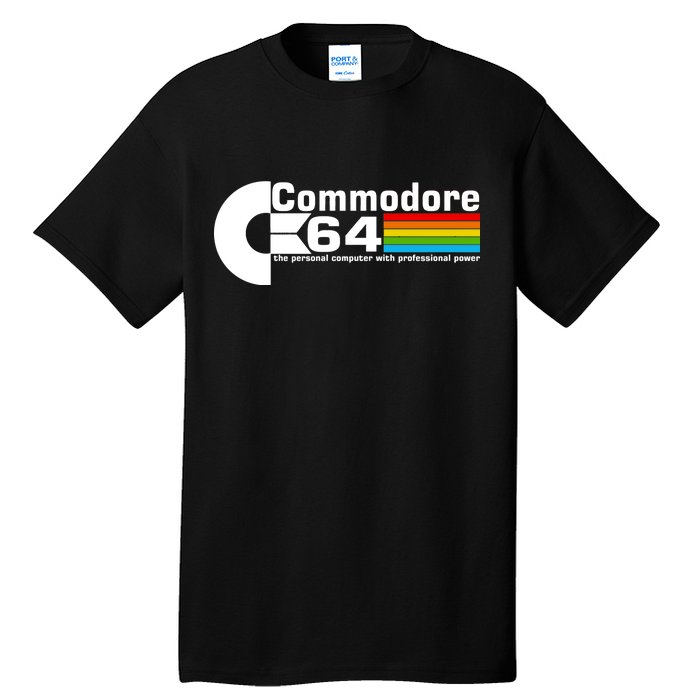 Commodore 64 Retro Computer Tall T-Shirt