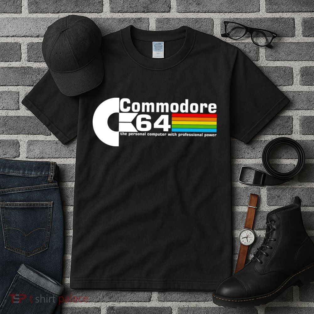 Commodore 64 Retro Computer Tall T-Shirt