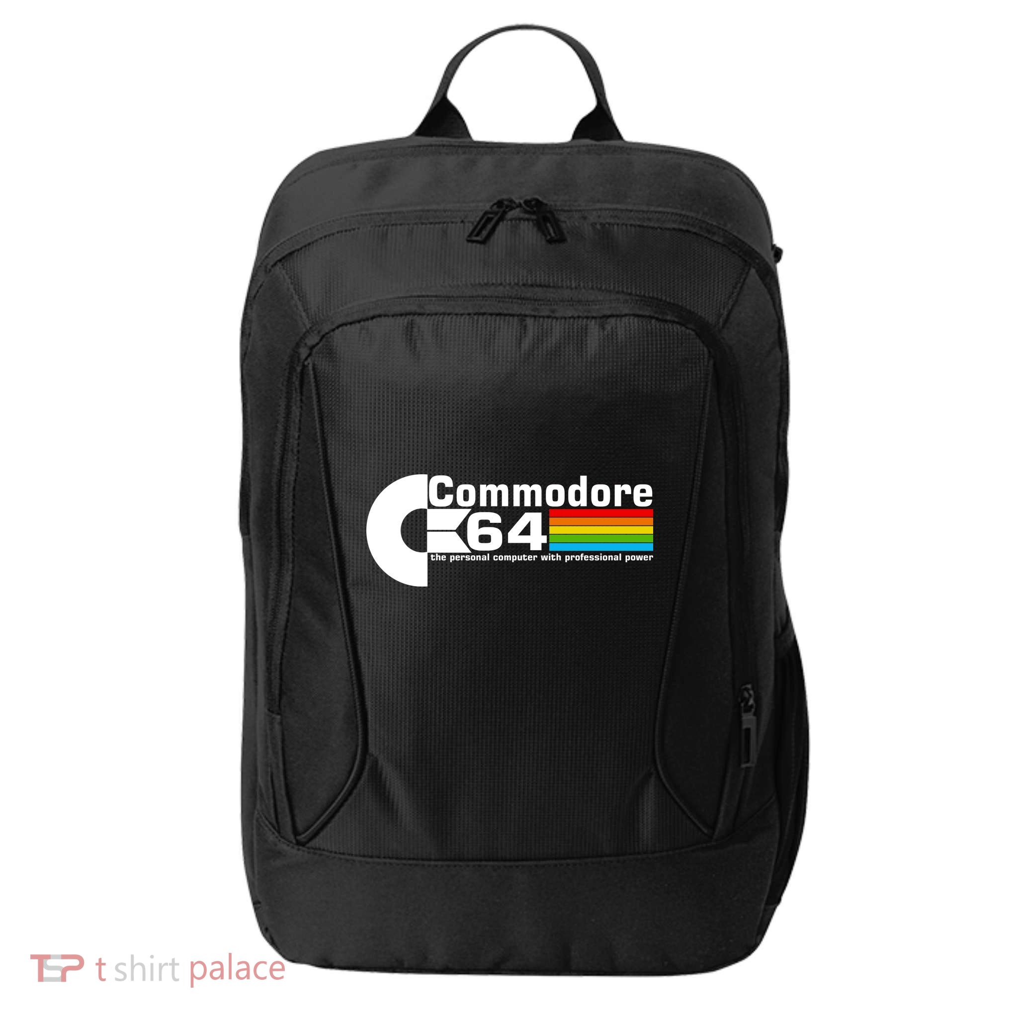 Commodore 64 Retro Computer City Backpack