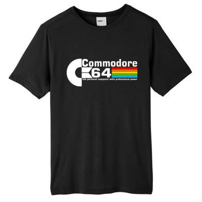 Commodore 64 Retro Computer Tall Fusion ChromaSoft Performance T-Shirt