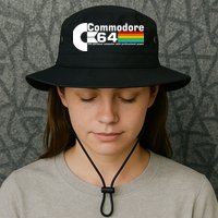 Commodore 64 Retro Computer Bucket Hat