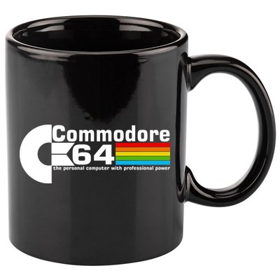 Commodore 64 Retro Computer 11oz C Handle Ceramic Mug