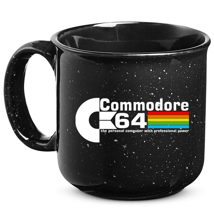 Commodore 64 Retro Computer 15oz Campfire Ceramic Mug
