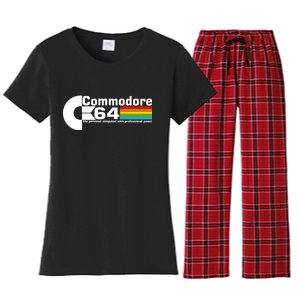 Commodore 64 Retro Computer Women's Flannel Pajama Set