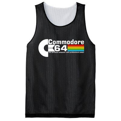 Commodore 64 Retro Computer Mesh Reversible Basketball Jersey Tank