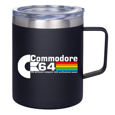 Commodore 64 Retro Computer 12oz Stainless Steel Coffee Mug
