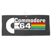 Commodore 64 Retro Computer Large Microfiber Waffle Golf Towel